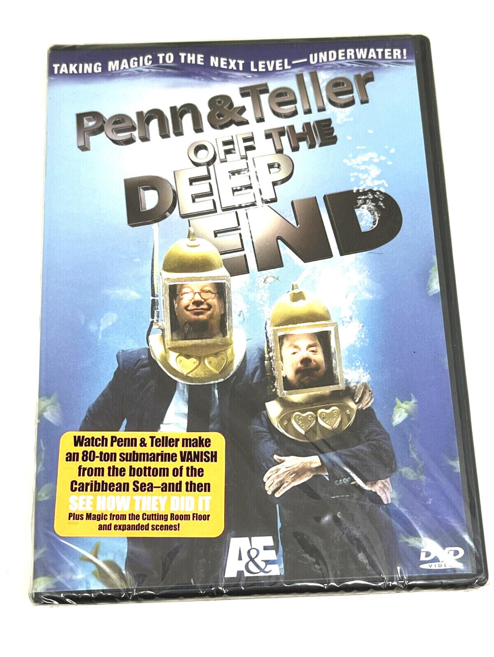 Penn & Teller Off the Deep End DVD - Brand New Sealed